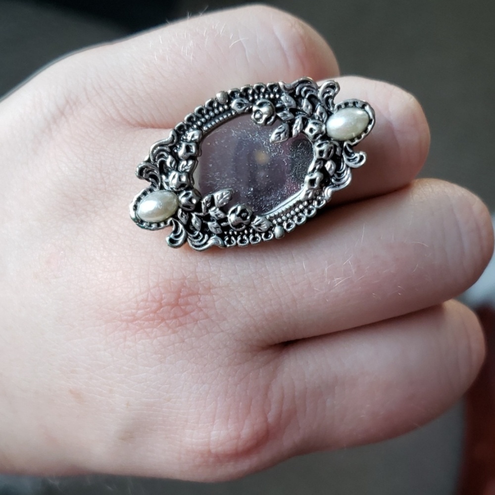 Beautiful mirror ring